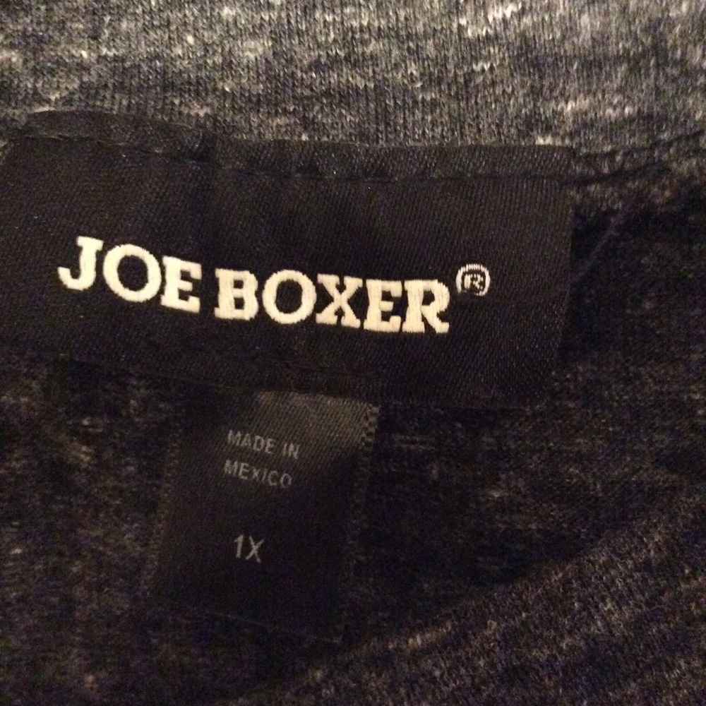 Women's 1X tank "omg" chest pocket with front tie - Picture 4 of 4